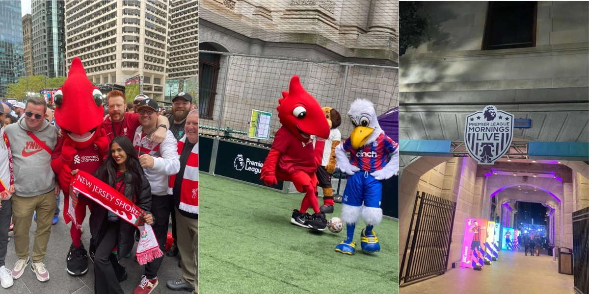 NBC My Premier League Mornings Fan Fest in Philadelphia! Liverpool FC